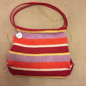 SAK WOVEN STRIPED PURSE